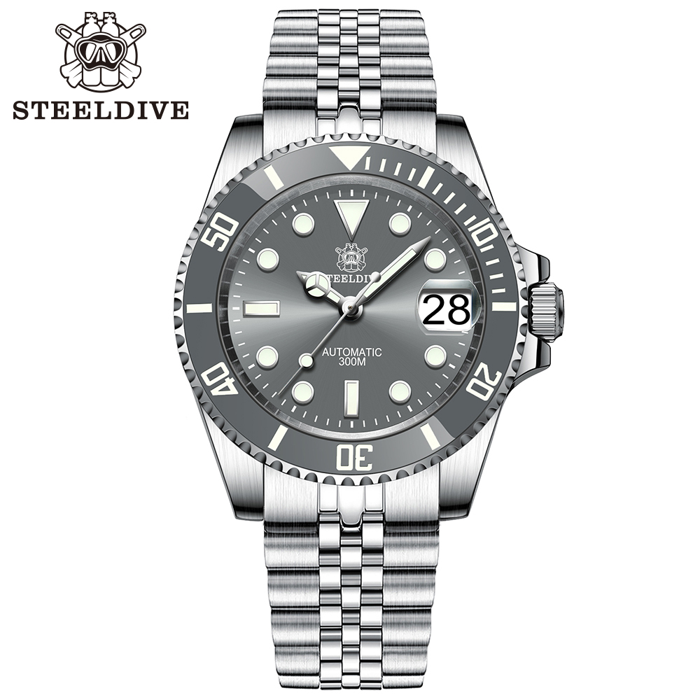 STEELDIVE Official SD1953 Gray Dive Watch