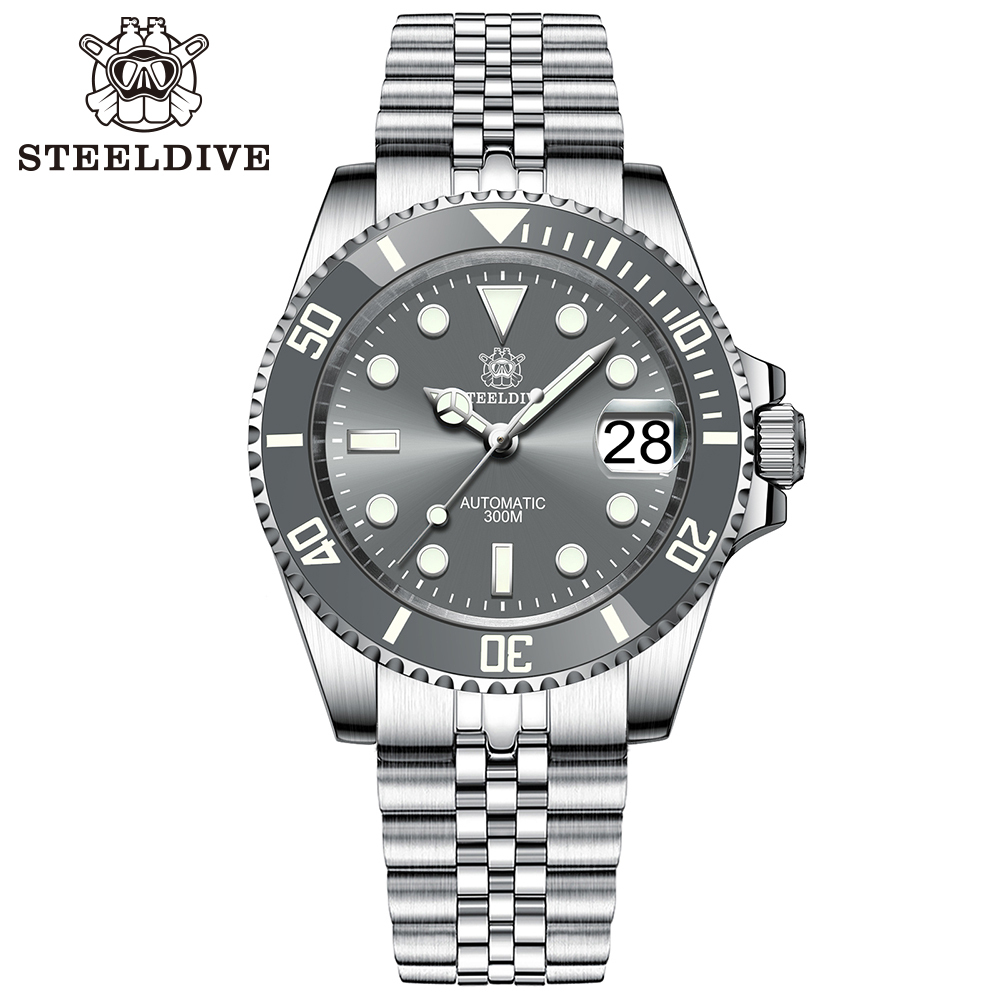 STEELDIVE Official SD1953 Gray Dive Watch