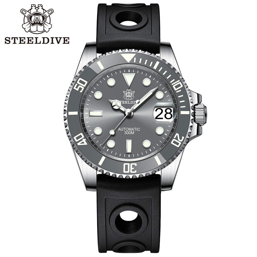 STEELDIVE Official SD1953 Gray Dive Watch