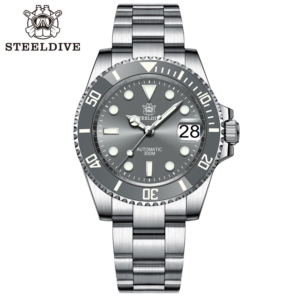 STEELDIVE Official SD1953 Gray Dive Watch