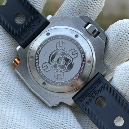 STEELDIVE Official SD1969 White Dial 56mm Case Japan NH35 Automatic Dive Watch