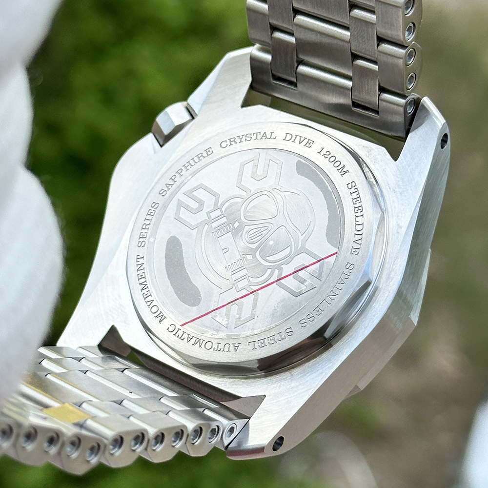 STEELDIVE Official SD2211 ST2130 Automatic Dive Watch on Tank Bracelet