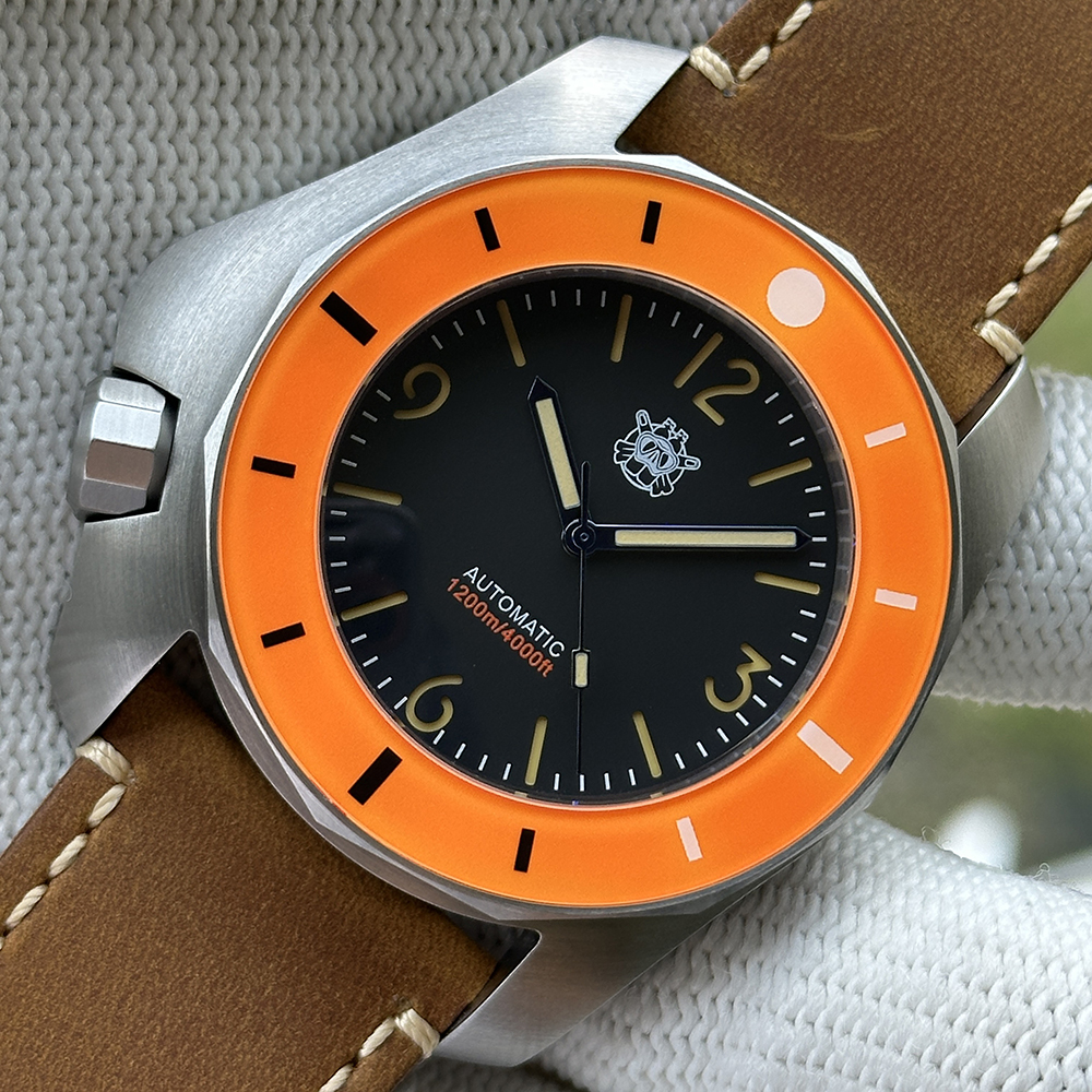 STEELDIVE Official SD2211 ST2130 Automatic Dive Watch on Tank Bracelet