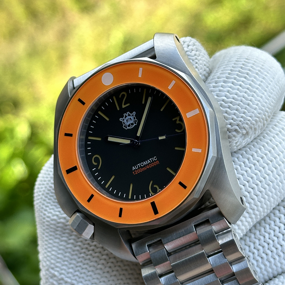 STEELDIVE Official SD2211 ST2130 Automatic Dive Watch on Tank Bracelet