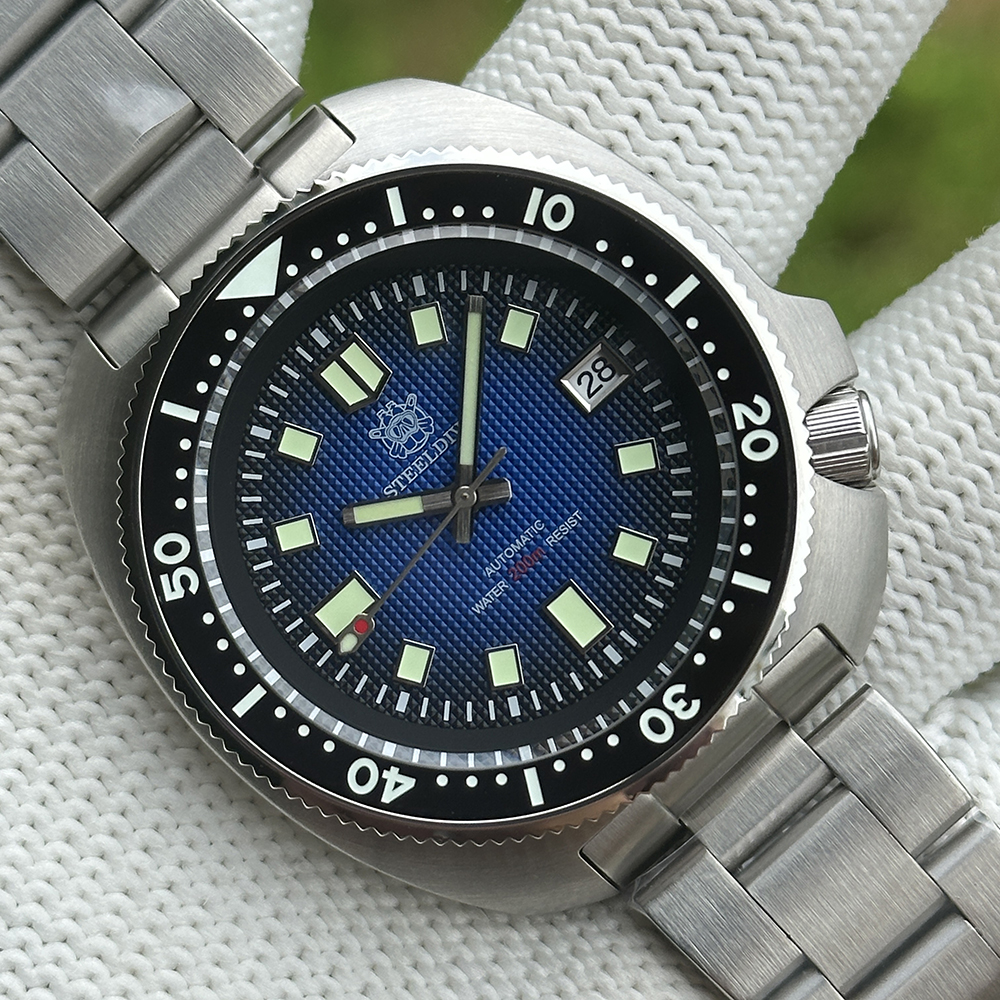 STEELDIVE Official SD1970F Blue Dial Turtle Watch | Official Store Supply| 2026 New Arrival