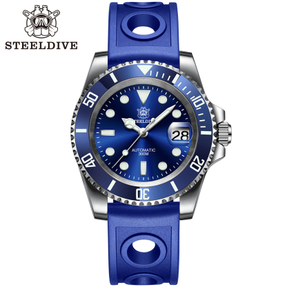 STEELDIVE Official SD1953 300M Waterproof Sapphire Glass Water Ghost Dive Watch