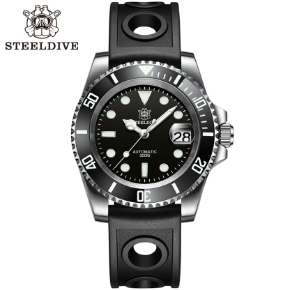 STEELDIVE Official SD1953 300M Waterproof Sapphire Glass Water Ghost Dive Watch