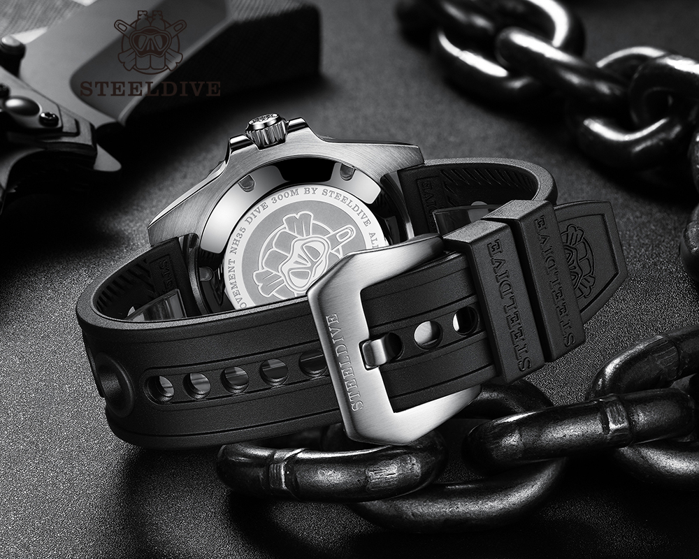 STEELDIVE Official SD1953 300M Waterproof Sapphire Glass Water Ghost Dive Watch