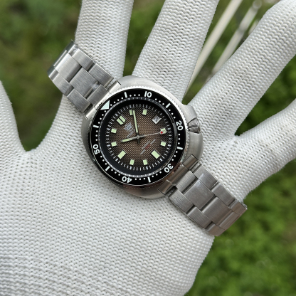 STEELDIVE Official SD1970F Brown Vintage Diver Watch