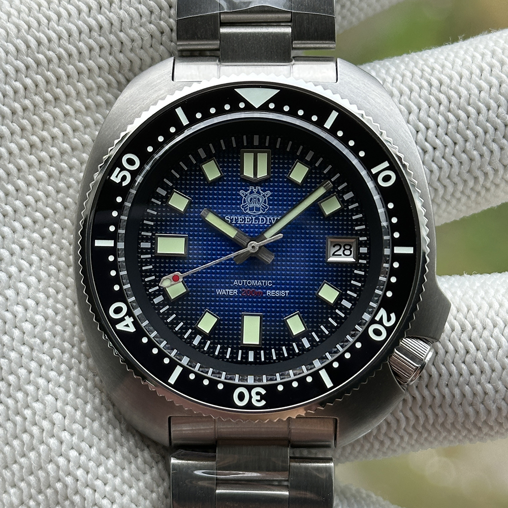 STEELDIVE Official SD1970F Blue Dial Turtle Watch | Official Store Supply| 2026 New Arrival