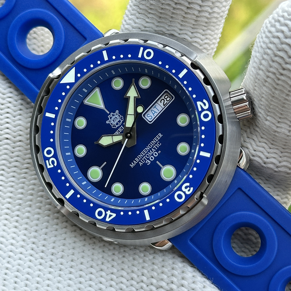 STEELDIVE SD1975W V2 Blue Dial /Japan NH36 Automatic Dive Watch