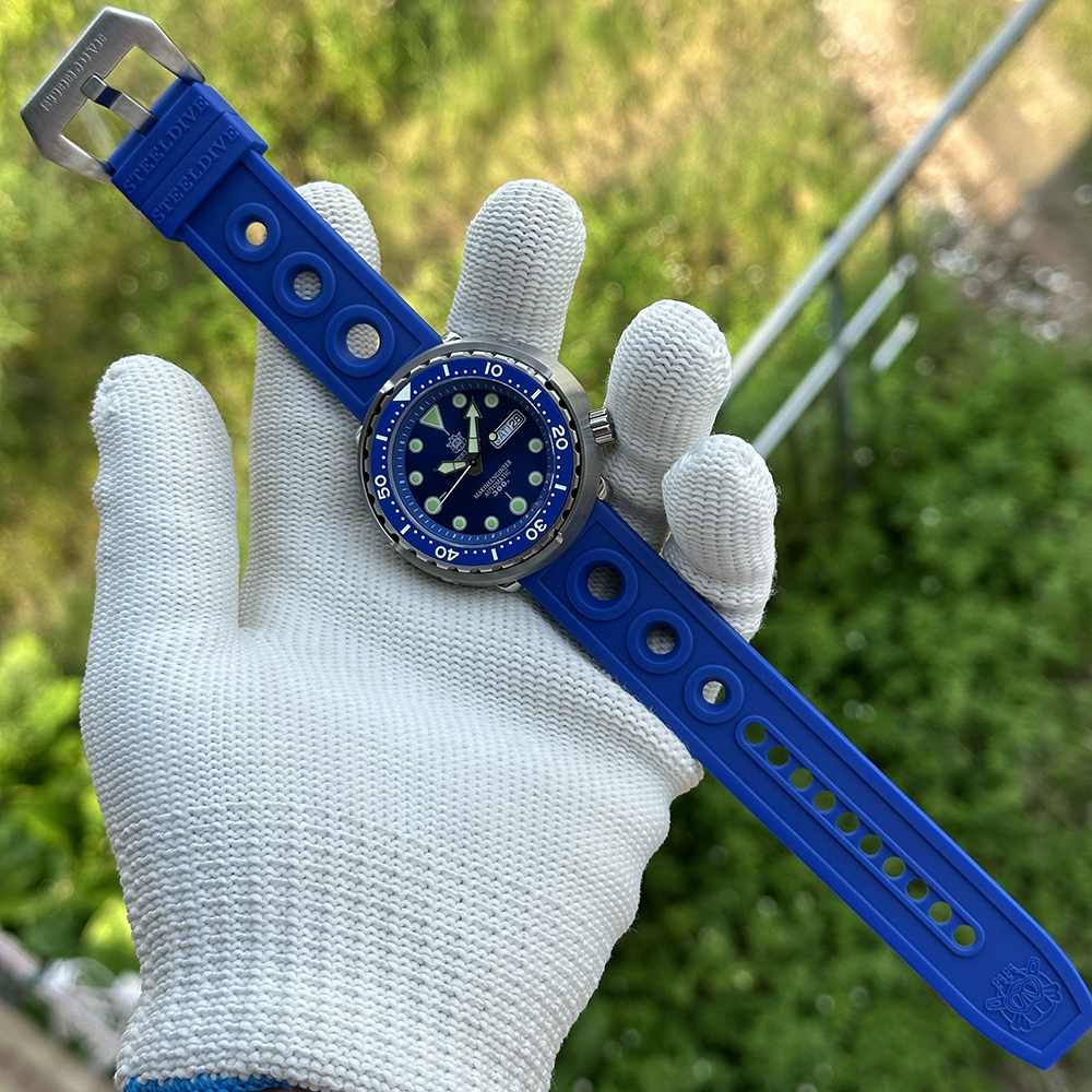 STEELDIVE Official SD1975W V2 Blue Dial Japan NH36 Automatic Dive Watch