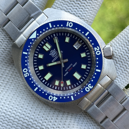 STEELDIVE Official SD1977 42mm 6105/8000 Slim Turtle on Bracelet