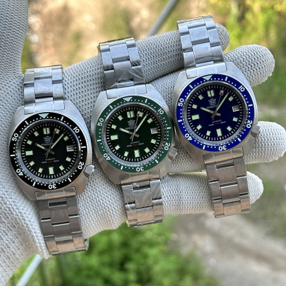 STEELDIVE Official SD1977 42mm 6105/8000 Slim Turtle on Bracelet