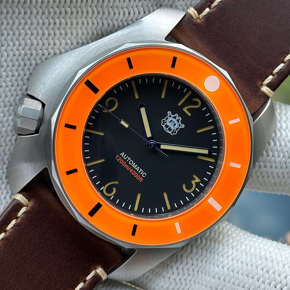 STEELDIVE Official SD2211 ST2130 Automatic Dive Watch on Tank Bracelet