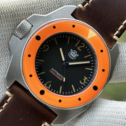 STEELDIVE Official SD2212 1200M Automatic Dive Watch 46mm Sapphire Bezel Seagull ST2130