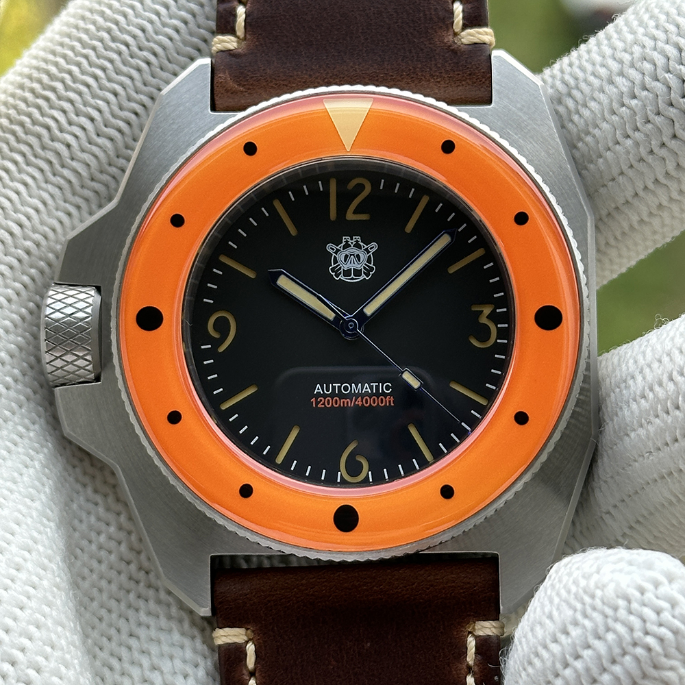 STEELDIVE Official SD2212 On Leather Strap ST2130 Automatic Watch