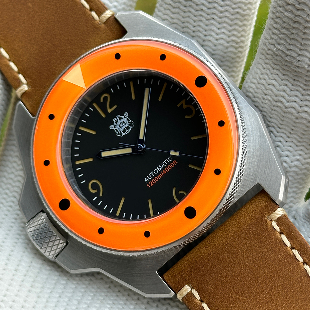 STEELDIVE Official SD2212 On Leather Strap ST2130 Automatic Watch