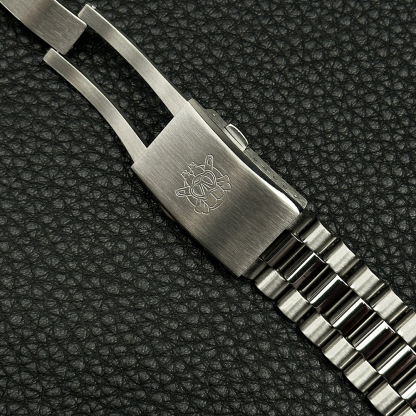 STEELDIVE Official SD053C 20mm Watch Bracelet Curved Head Link V4 Buckle