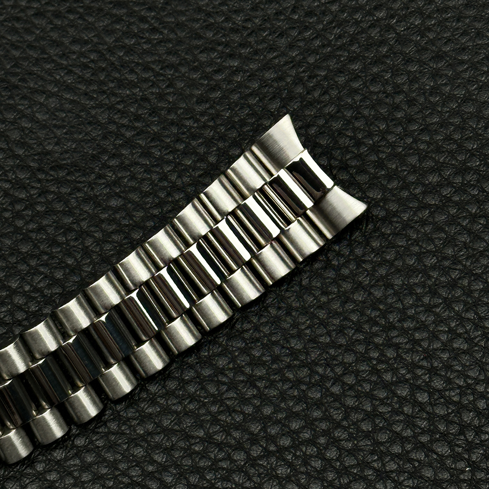 STEELDIVE Official SD053C 20mm Watch Bracelet Curved Head Link V4 Buckle