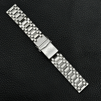 STEELDIVE Official TK022 22mm Tank Bracelet Flat Headlink