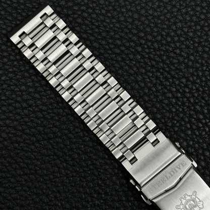 STEELDIVE Official TK022 22mm Tank Bracelet Flat Headlink