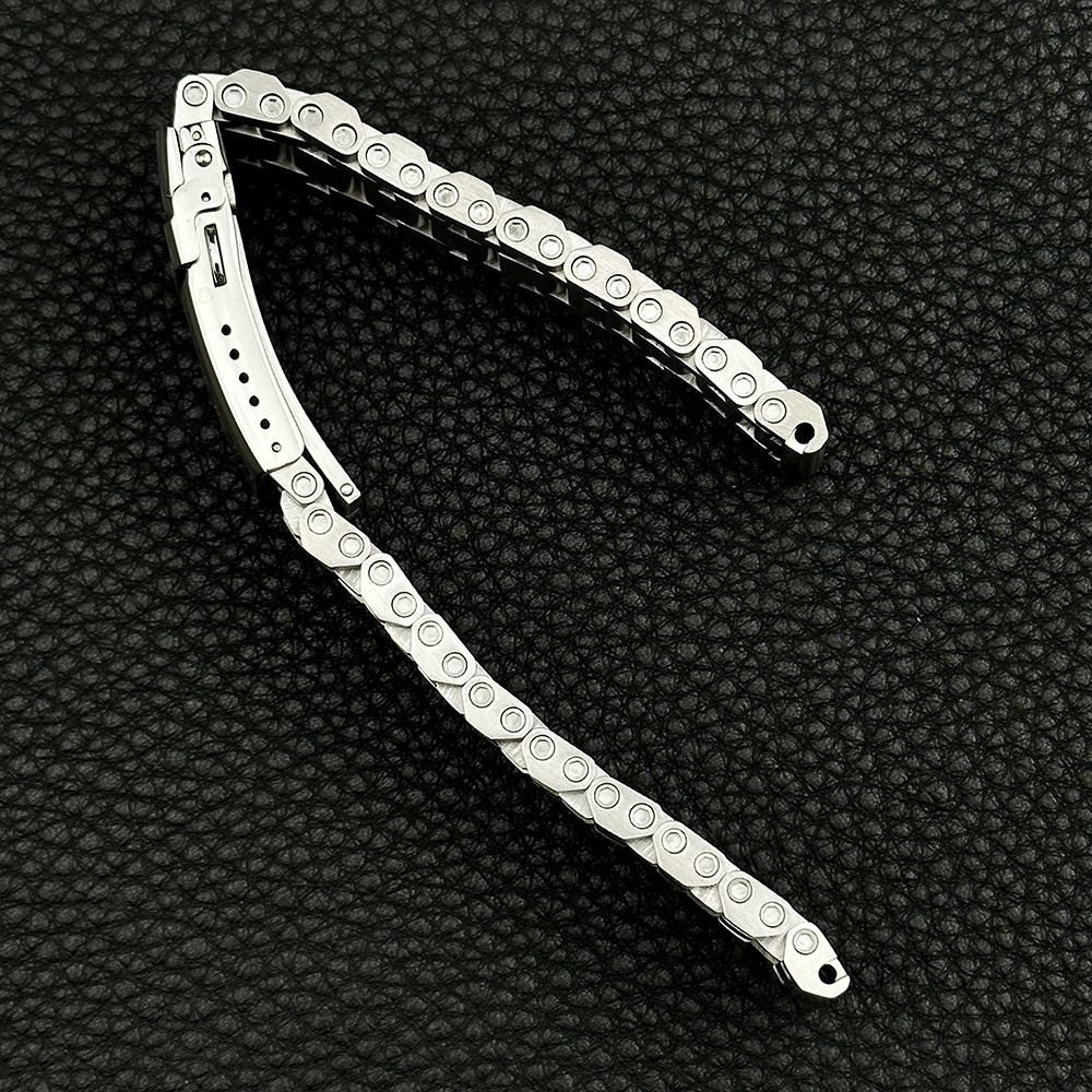 STEELDIVE Official TK022 22mm Tank Bracelet Flat Headlink