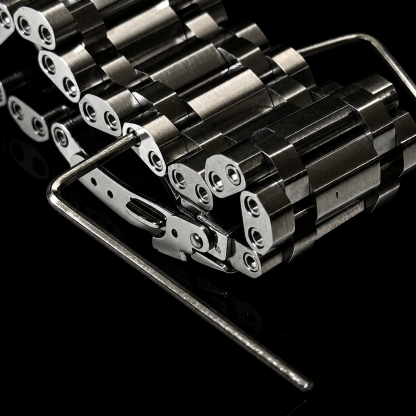 STEELDIVE Official 24MM Flat Head Link Replacement Tank Bracelet with Hex Screw for SD1982/SD1982H/SD1982T/SD1920/SD1987
