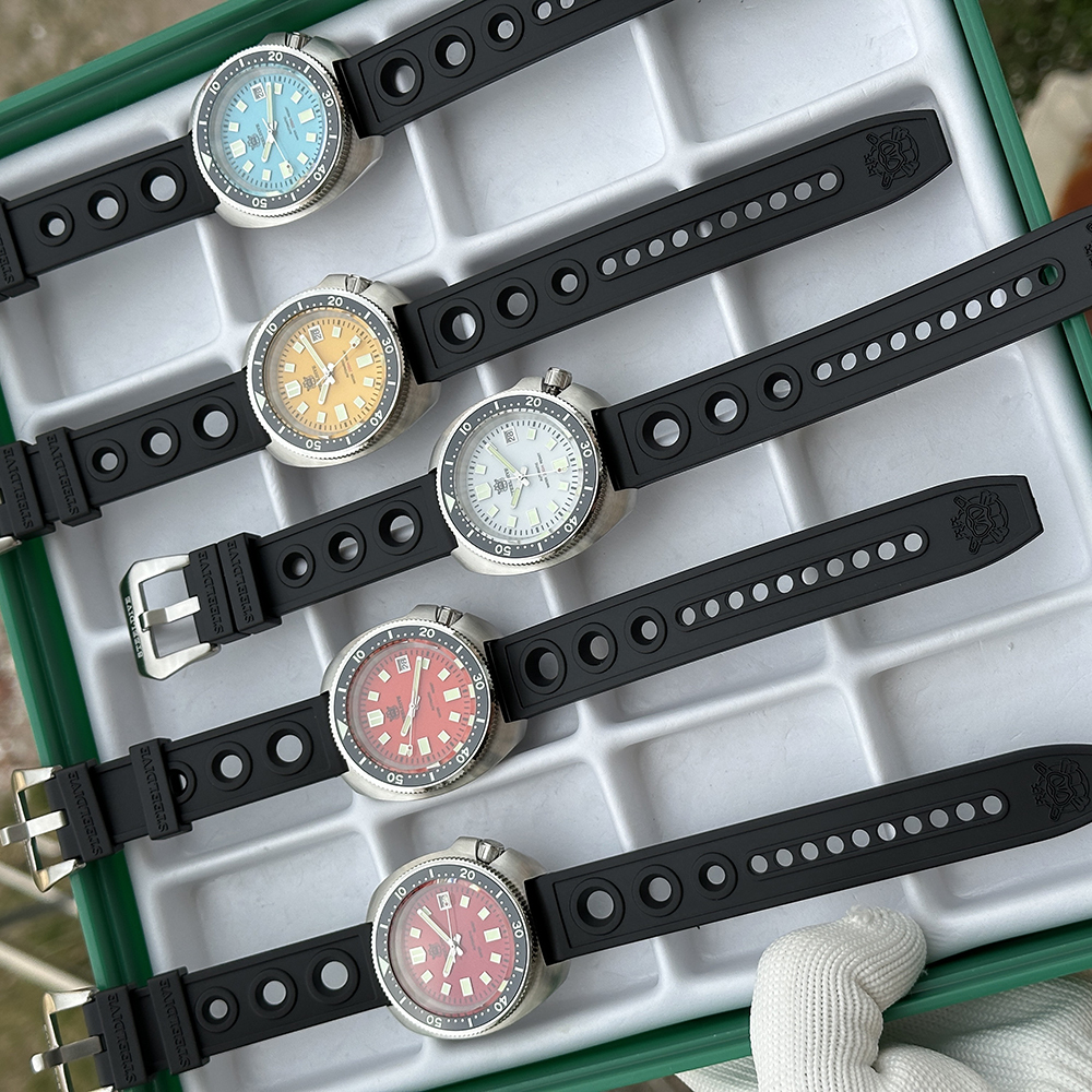 STEELDIVE Official SD1974 Professional 200M Waterproof NH35 Automtic Mens Turtle Dive Watch