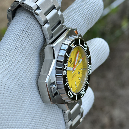 STEELDIVE Official SD1969 Yellow Proplof Watch 1200M Waterproof NH35 Automatic Movement