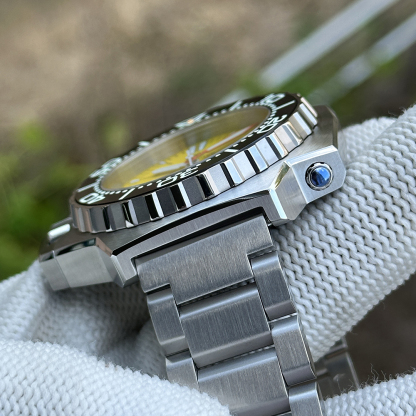 STEELDIVE Official SD1969 Yellow Proplof Watch 1200M Waterproof NH35 Automatic Movement