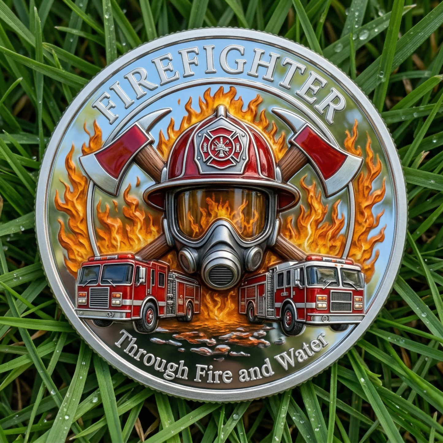⚡️Last Day 60% OFF - Firefighter Honor Tribute Commemorative Coin 🚒🔥