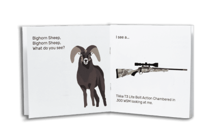 📚🦌 Whitetail, Whitetail, What Do You See? — Rounded-Corner & Reinforced Children‘s Book for the Hunting Family by Mueller Optics