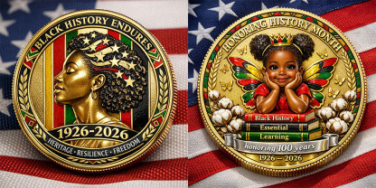 Black History Month Centennial Commemorative Coin