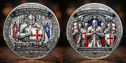 Brotherhood of Knights “Call on Me Brother” Commemorative Coin