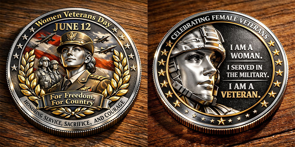 Women Veterans Day Commemorative Coin
