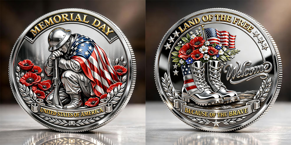 Memorial Day Commemorative Coin