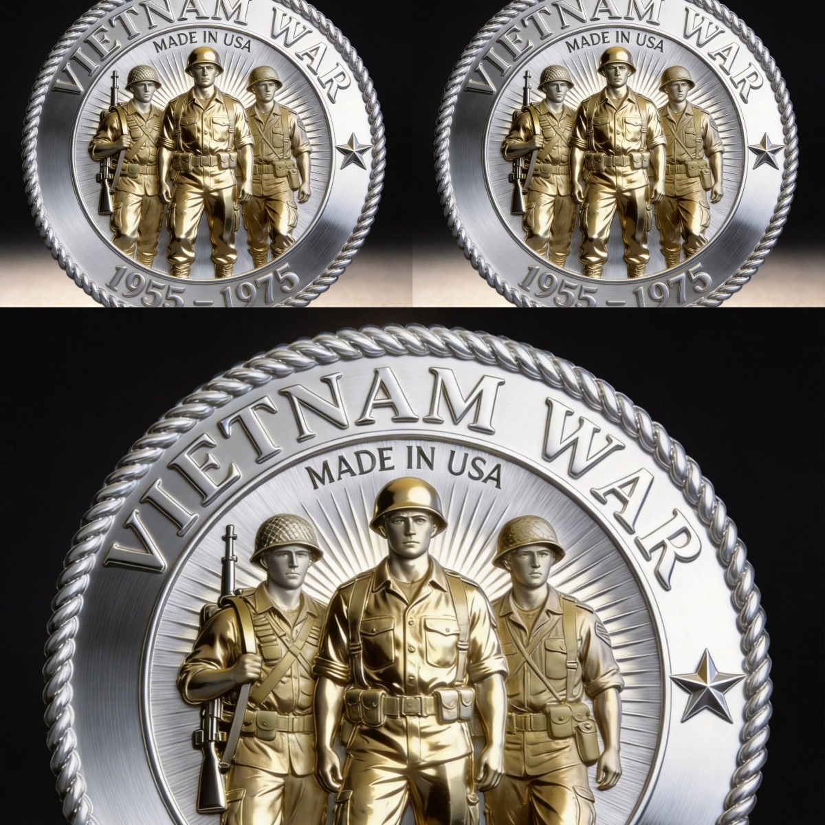 🏆Flash Sale 60% OFF - Vietnam War Veterans Commemorative Coin (1955–1975)