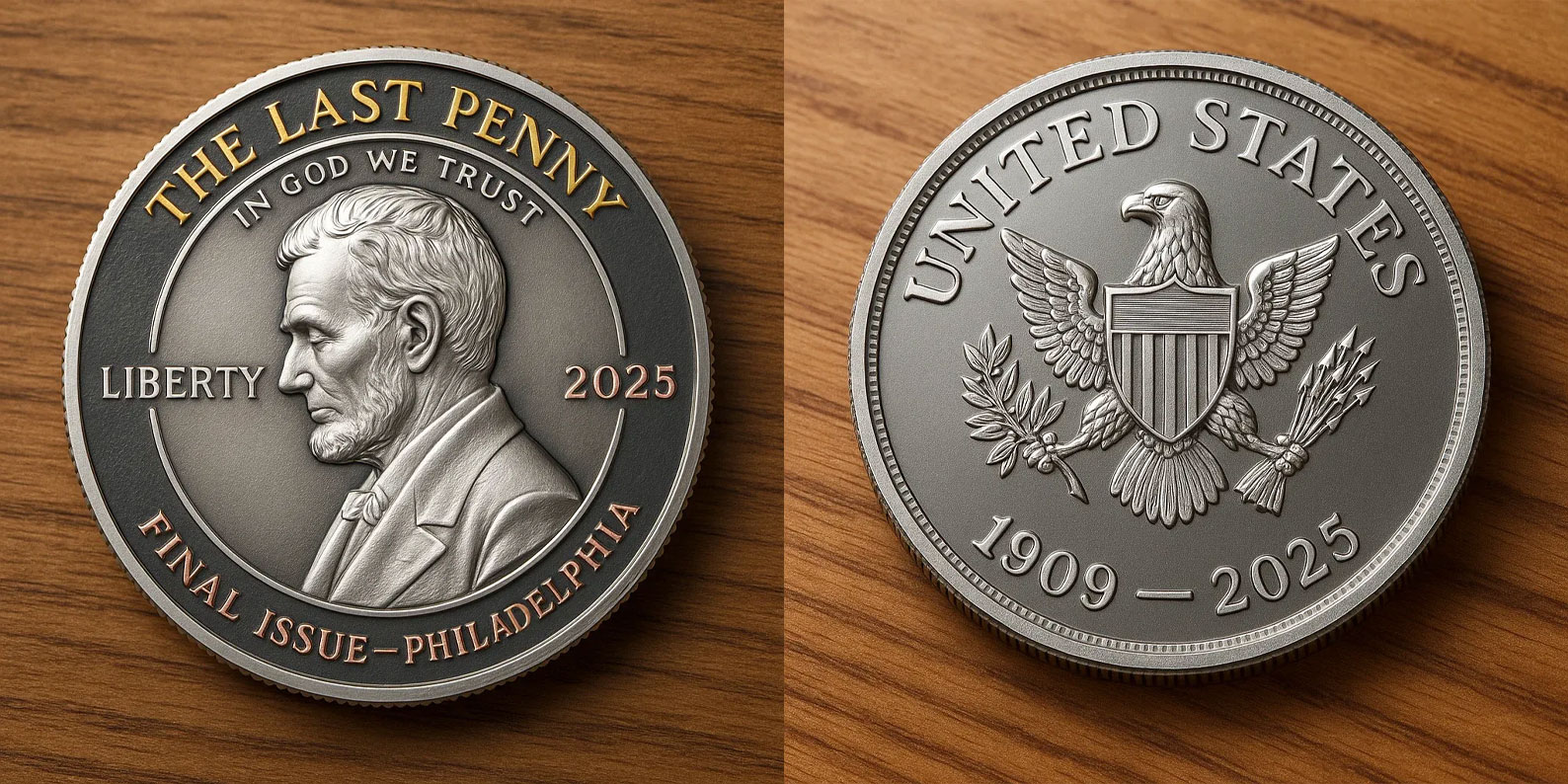 "The Last Cent" Commemorative Coin