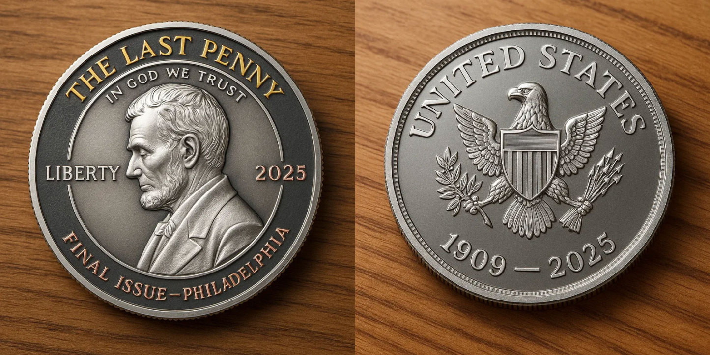 "The Last Cent" Commemorative Coin