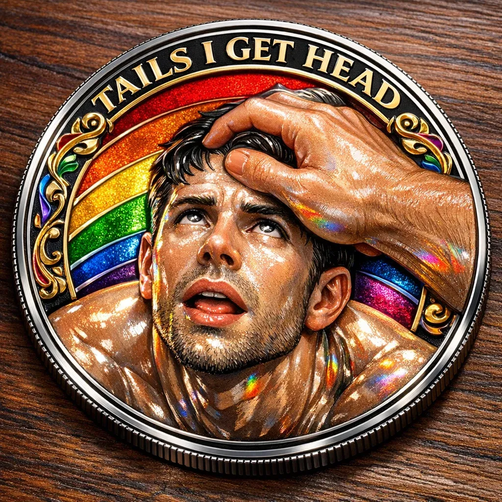 Funny Heads I Get Tail / Tails I Get Head Coin