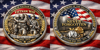 Vietnam War Veterans Memorial Commemorative Coin