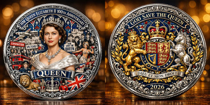 Queen Elizabeth II 100th Anniversary Commemorative Coin