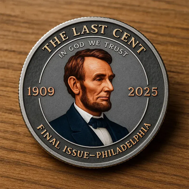 "The Last Cent" Commemorative Coin