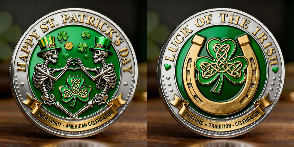 🏆Flash Sale 60% OFF -HAPPY ST. PATRICK’S DAY Commemorative Coin