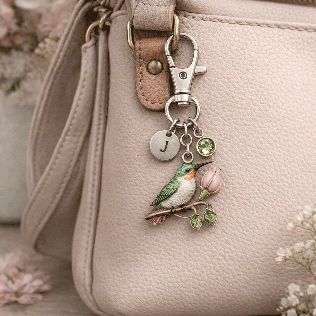 A Little Hummingbird for You keychain-A Meaningful Mother’s Day Gift Filled with Love & Comfort