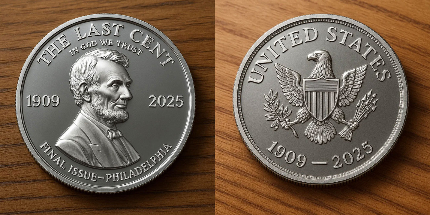 "The Last Cent" Commemorative Coin