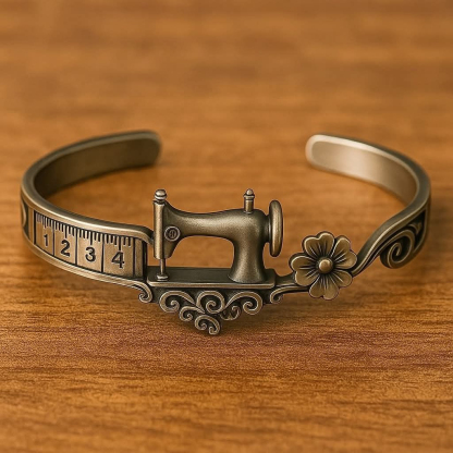 Limited Time Offer 50% OFF - Sewing Machine Themed Bracelet🧵