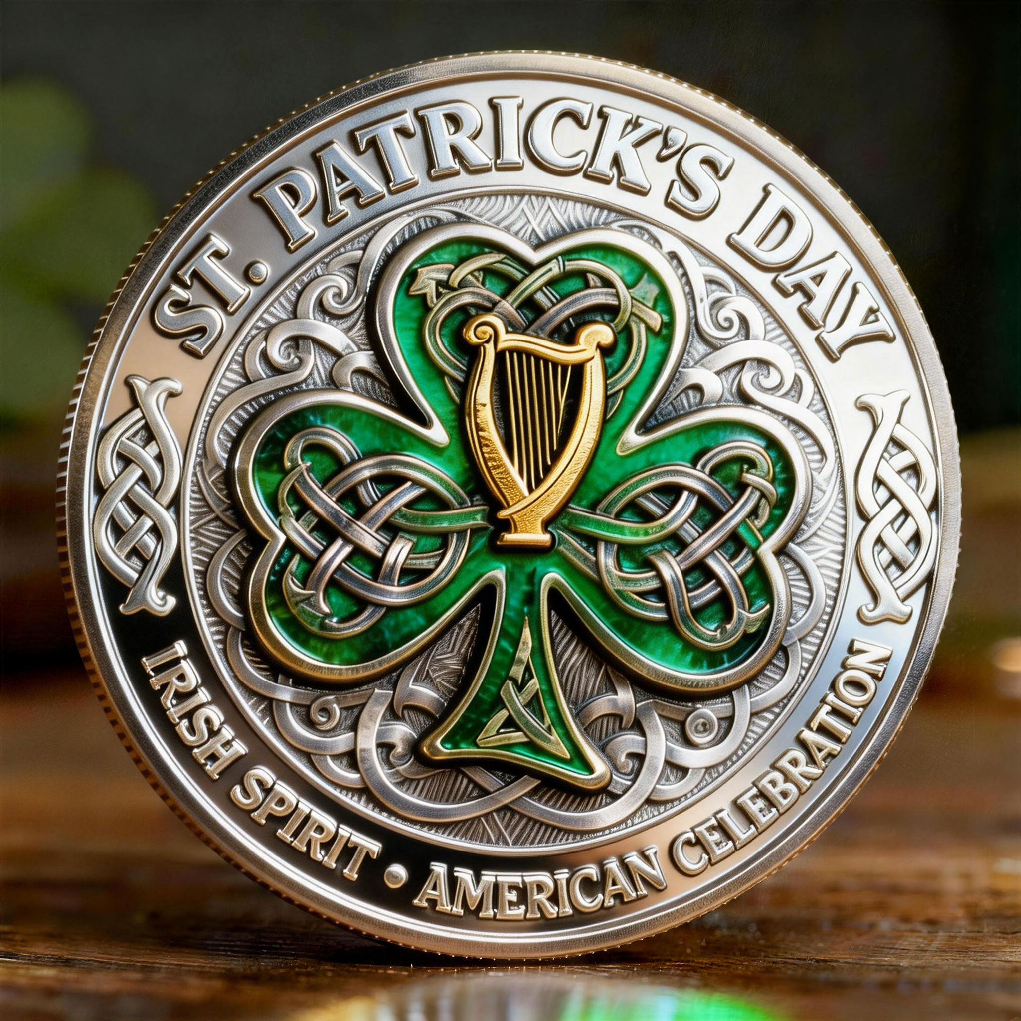 Happy St. Patrick’s Day Ireland Commemorative Coin