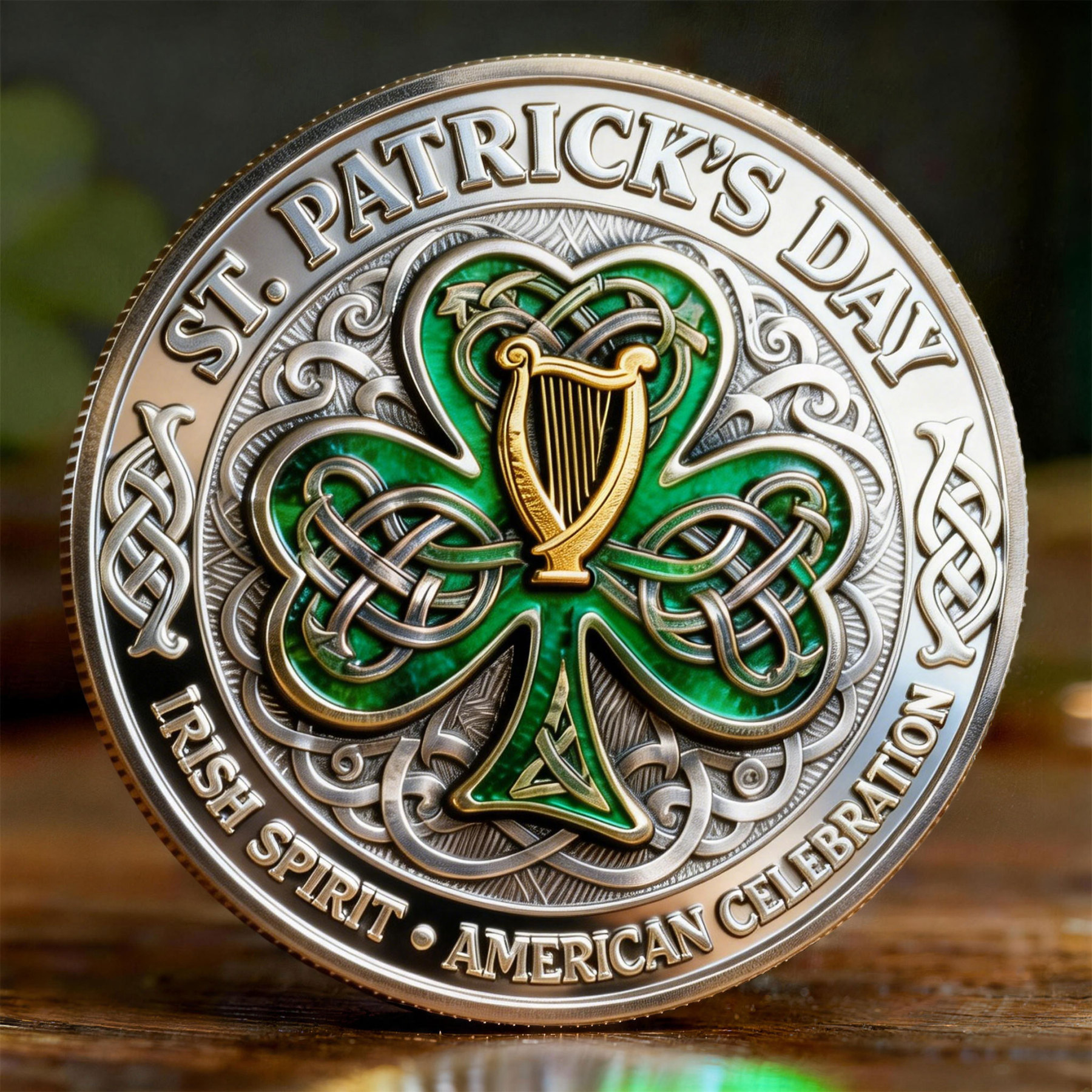 Happy St. Patrick’s Day Ireland Commemorative Coin